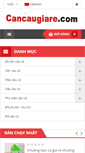 Mobile Screenshot of cancaugiare.com